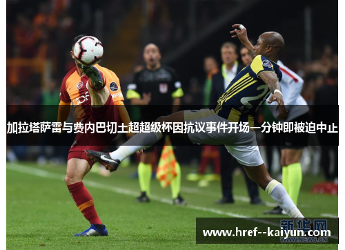 加拉塔萨雷与费内巴切土超超级杯因抗议事件开场一分钟即被迫中止